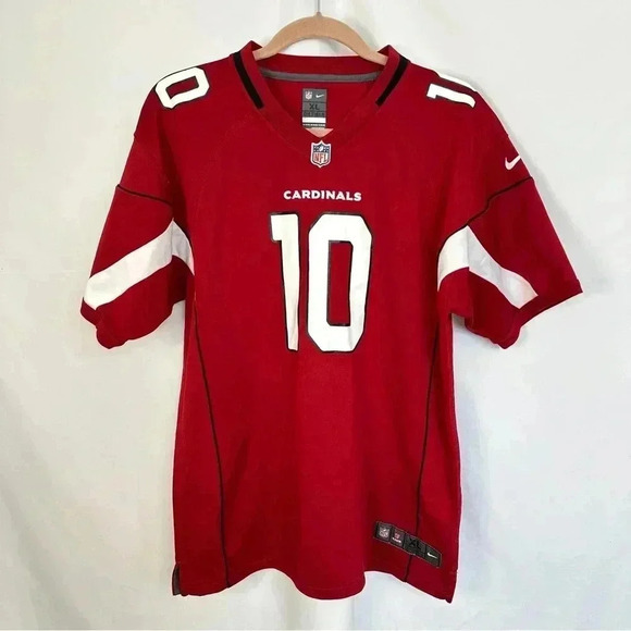 DeAndre Hopkins #10 Arizona Cardinals Womens Size XL Nike NFL Red‎ Game Jersey - Picture 1 of 16